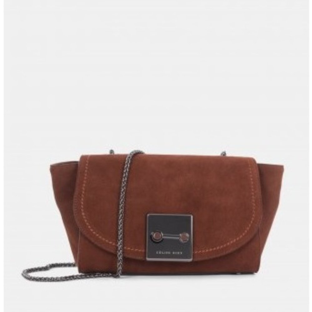 💥 Celine Dion Collection Suede Baroque Clutch